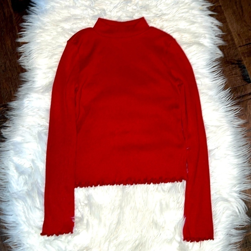 Adorable Mock Turtleneck